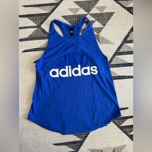 Adidas Blue Active Tank Top Size Small